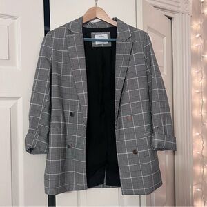 Plaid Bershka Blazer